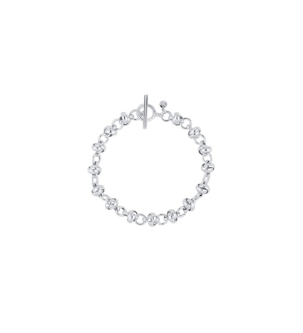 Circle Link Toggle Bracelet