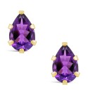 Серьги Gemstone Stud из 10-каратного желтого золота