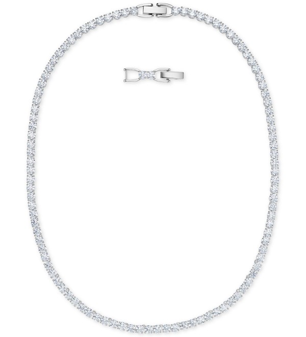 Crystal Collar Necklace, 14-7/8